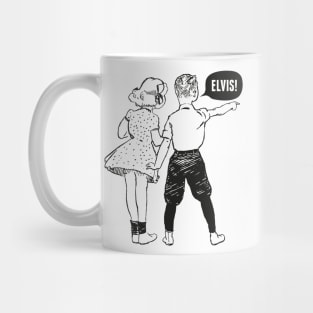 Look, Elvis! Mug